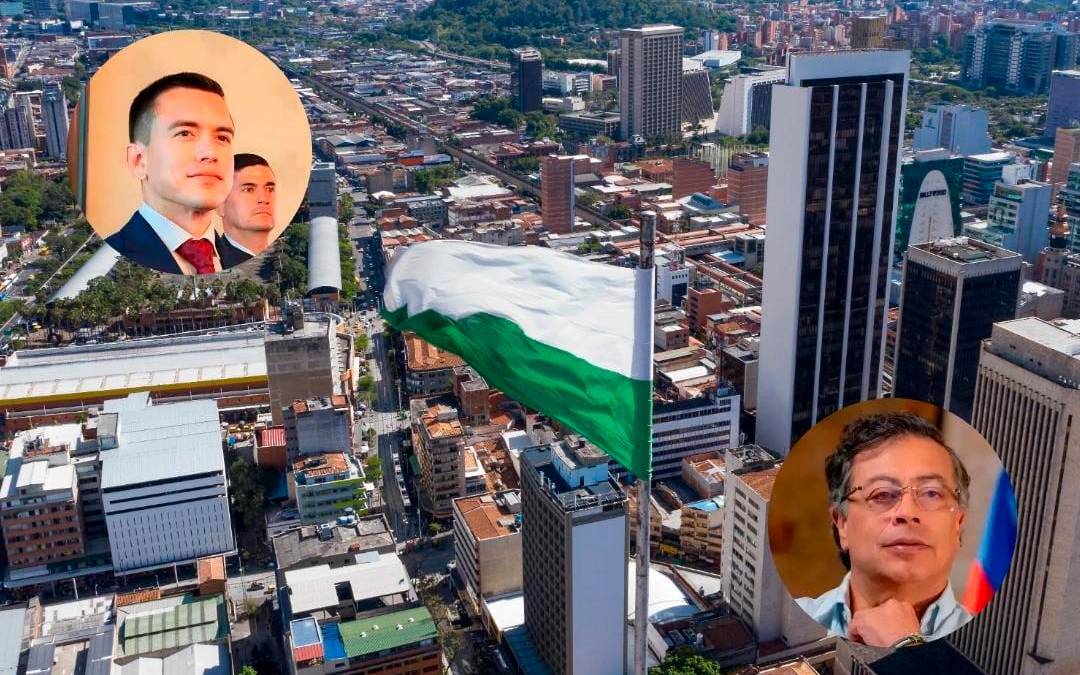 Camiones cargados con productos antioqueños detenidos en frontera Colombia-Ecuador por arancel del 30% y suspensión eléctrica