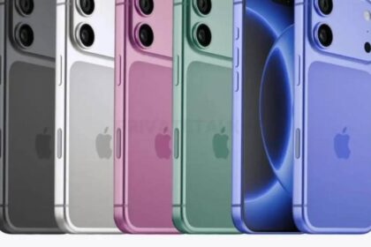 Pantalla de iPhone 18 Pro mostrando el nuevo área frontal bajo la pantalla con tecnología LTPO de 120 Hz