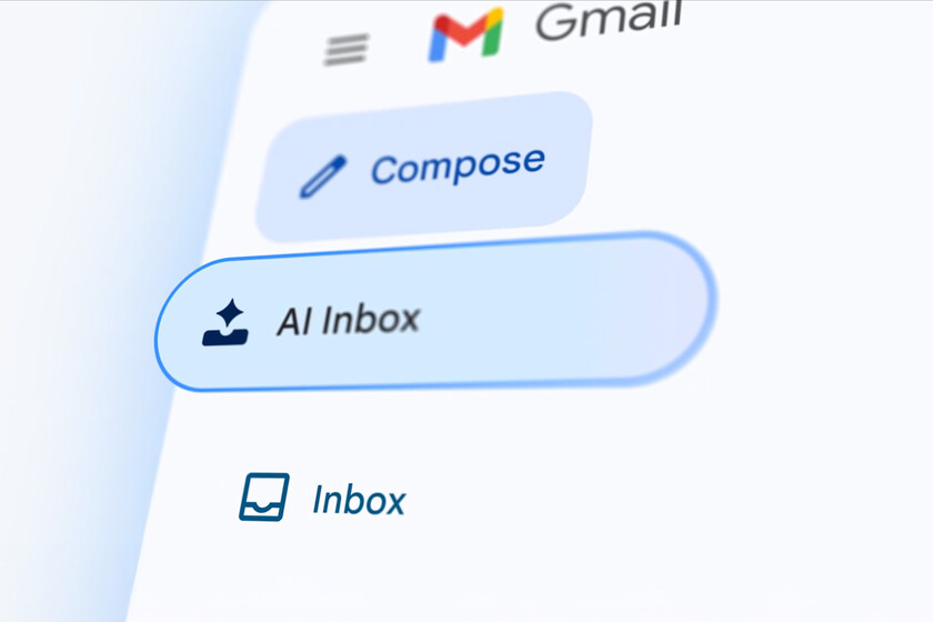 Interfaz de Gmail mostrando resúmenes automáticos de correos con IA Gemini y acciones sugeridas para priorizar mensajes