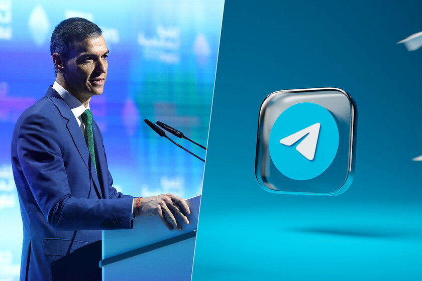 Captura del mensaje de Pável Dúrov en Telegram alertando sobre los riesgos del plan de regulación de redes sociales en España