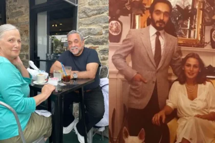 Retrato íntimo de Julia Craig y Willie Colón en un momento familiar, reflejando el amor que marcó 50 años de historia detrás de la leyenda de la salsa