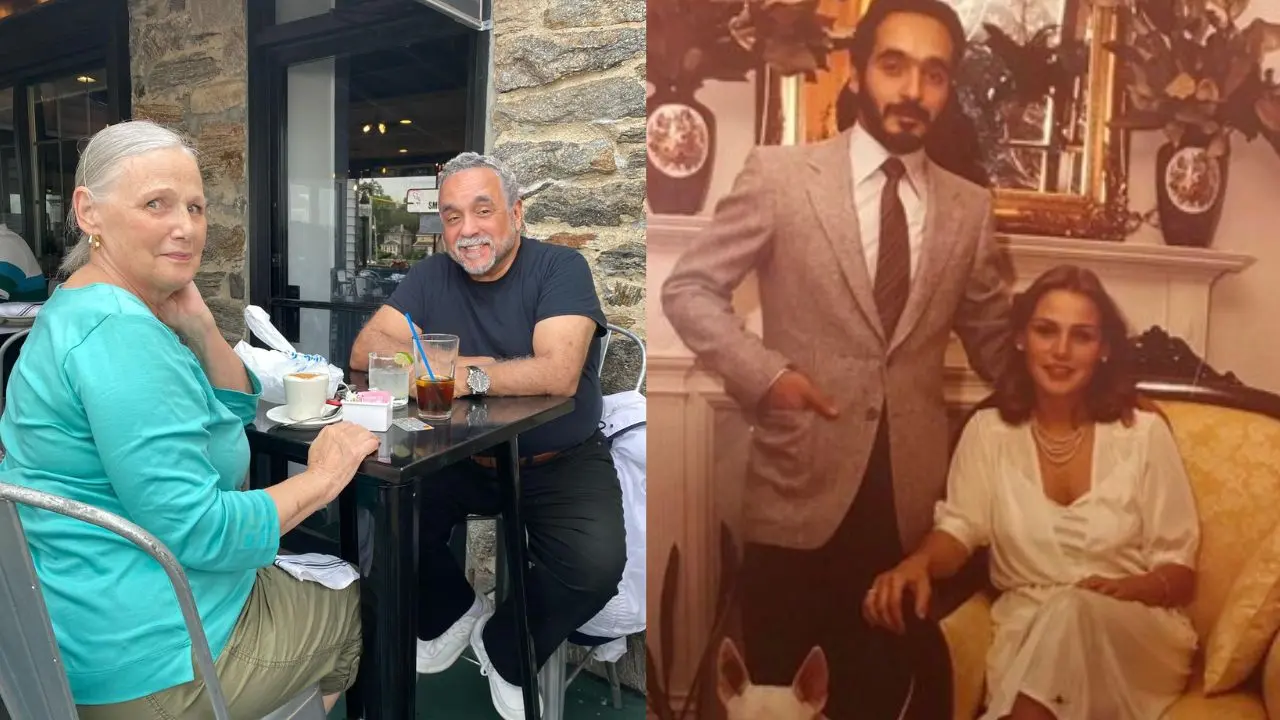 Retrato íntimo de Julia Craig y Willie Colón en un momento familiar, reflejando el amor que marcó 50 años de historia detrás de la leyenda de la salsa