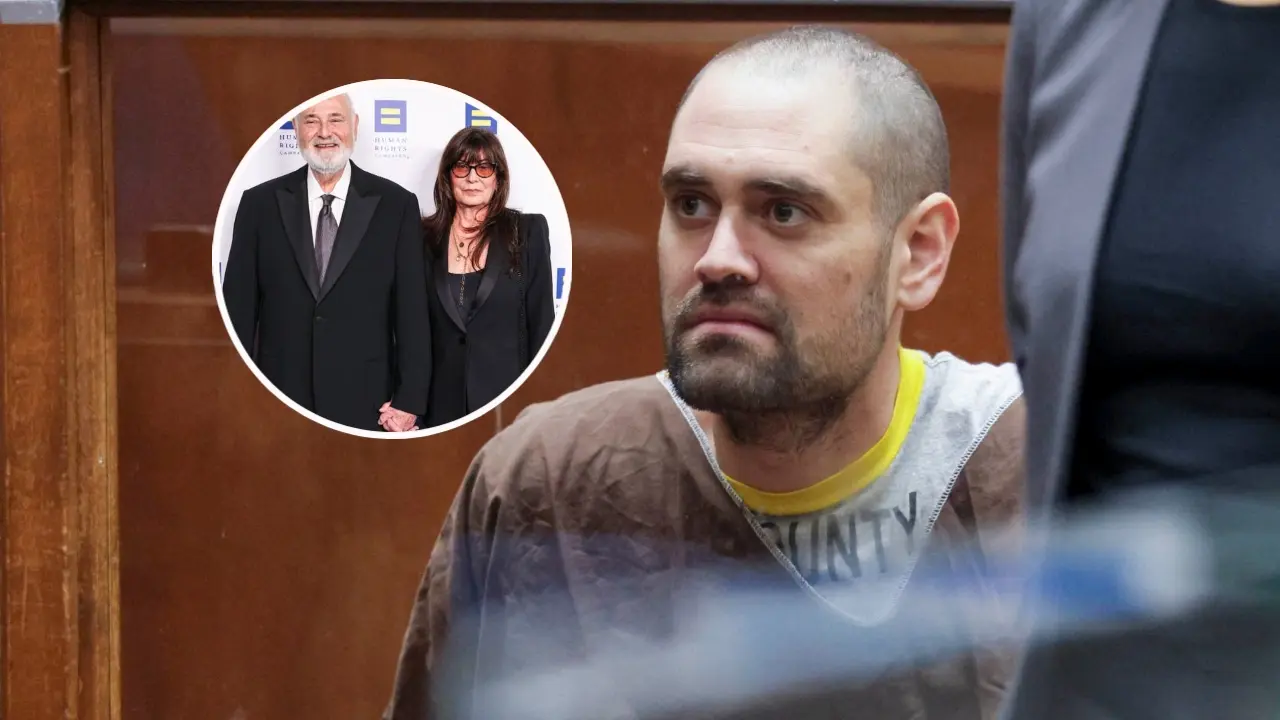 Nick Reiner durante su declaracion de inocencia en el tribunal por el doble asesinato de sus padres en Brentwood