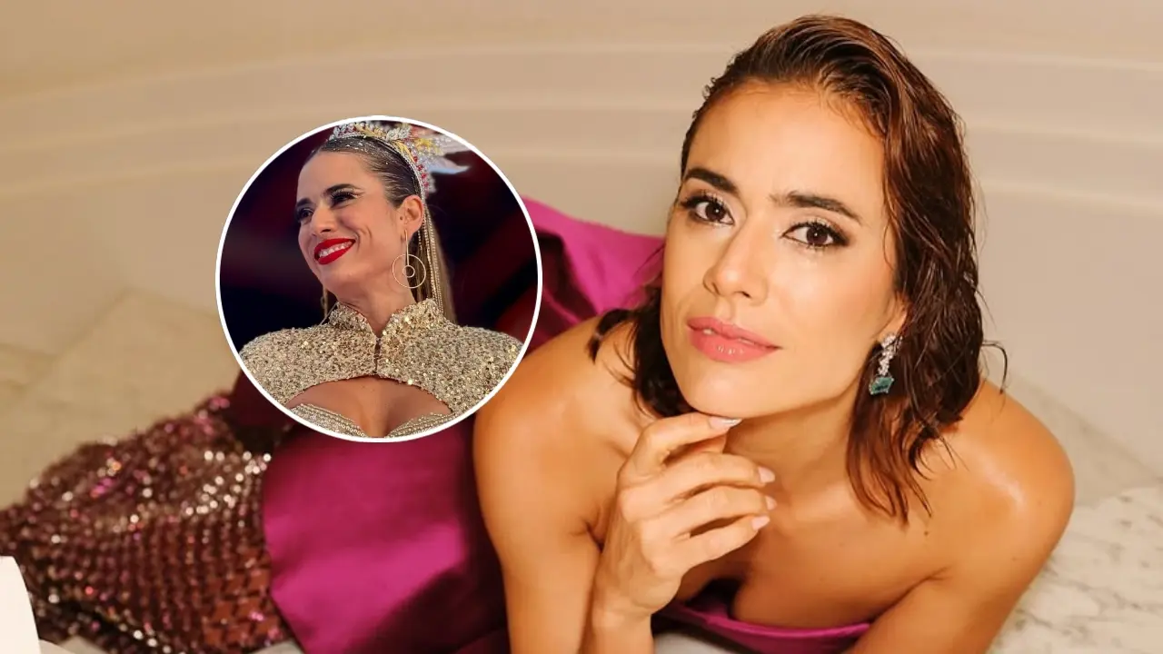 Carolina Ramírez como Yeimy Montoya en escena emotiva de 'La Reina del Flow' con mirada melancólica y fondo borroso, simbolizando el adiós definitivo de la Reina del Flow