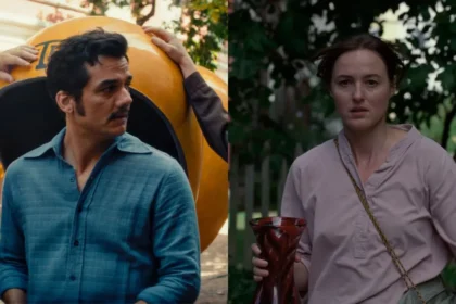 Cartel promocional de las películas 'El Agente Secreto' y 'Valor Sentimental' como favoritas en los Óscar 2026 a Mejor Película Internacional