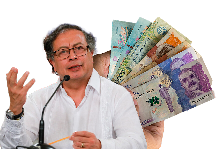 Gráfico de flujos de capital mostrando $198,7 billones en traslados de ahorros pensionales y repatriación de inversiones en Colombia