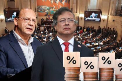 Gráfico comparativo de proyecciones de inflación en Colombia con foco en el 5,8% estimado para 2026 y su relación con el salario mínimo