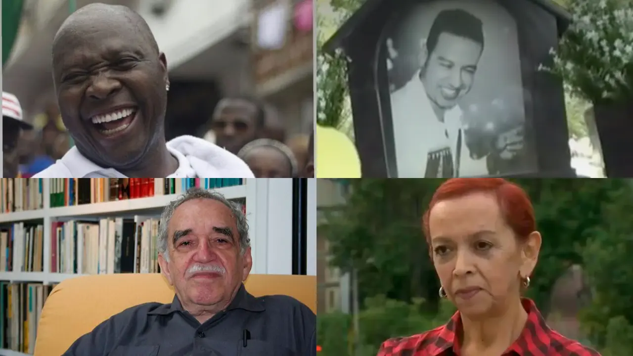 Retrato emotivo de Freddy Rincón, Martín Elías, Gabo y Lucero Gómez, famosos colombianos que fallecieron en Semana Santa