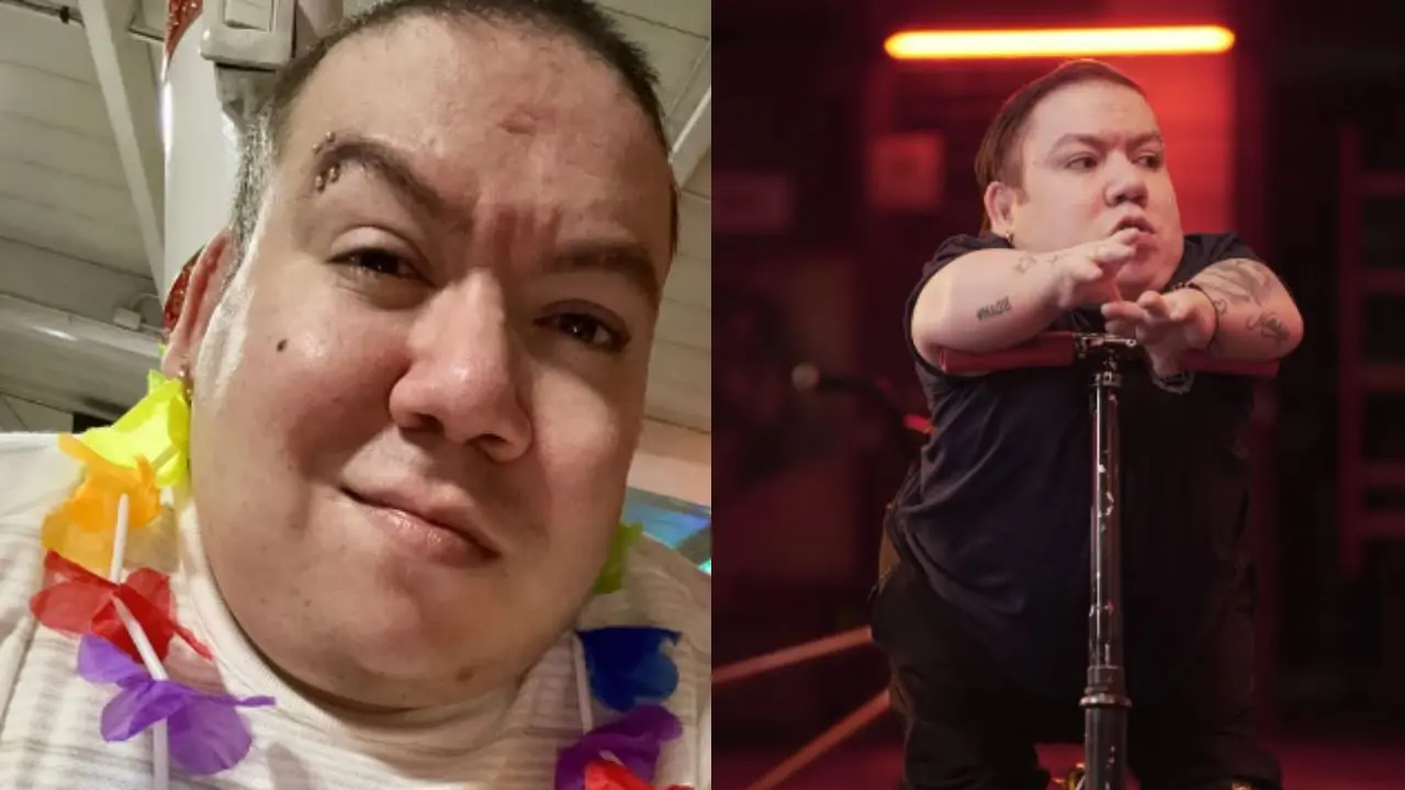 Alejo Little con oxígeno en su última transmisión en vivo, mostrando su sonrisa característica pese a su frágil salud