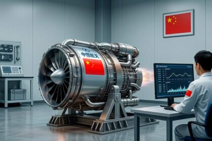 Prototipo de motor hipersónico de contrarrotación en pruebas de laboratorio, superando Mach 6 sin transición de sistemas