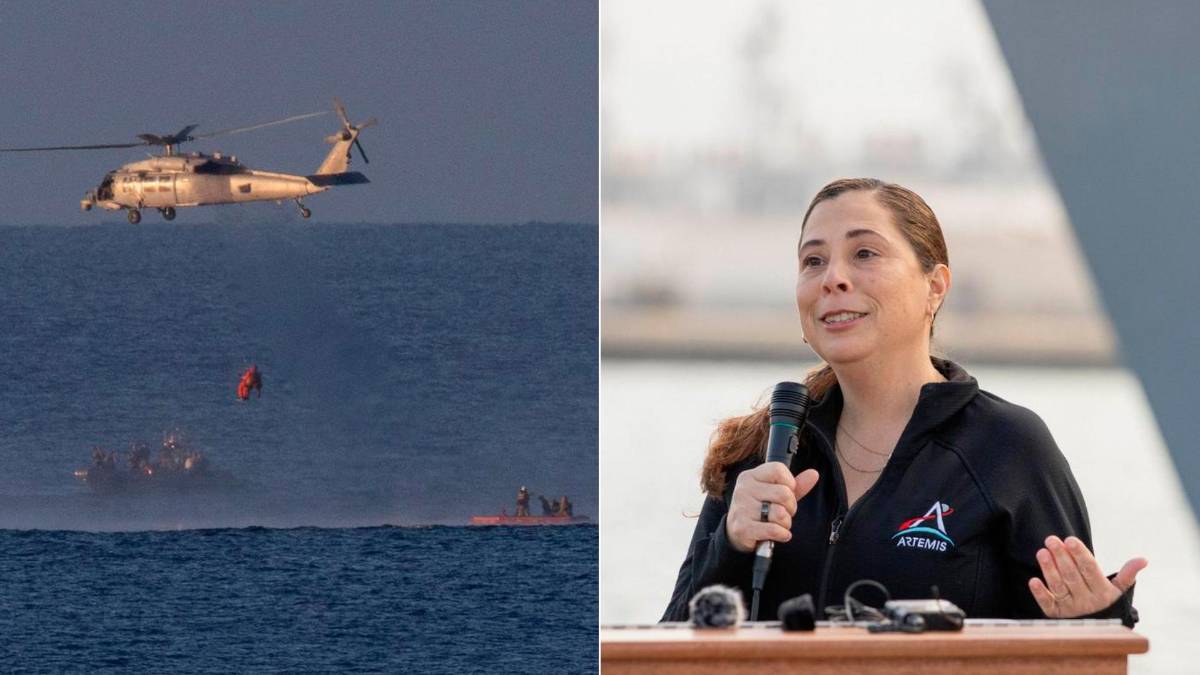 Liliana Villareal, directora colombiana de Artemis 2, supervisa el rescate de astronautas tras amerizaje exitoso en el Pacífico