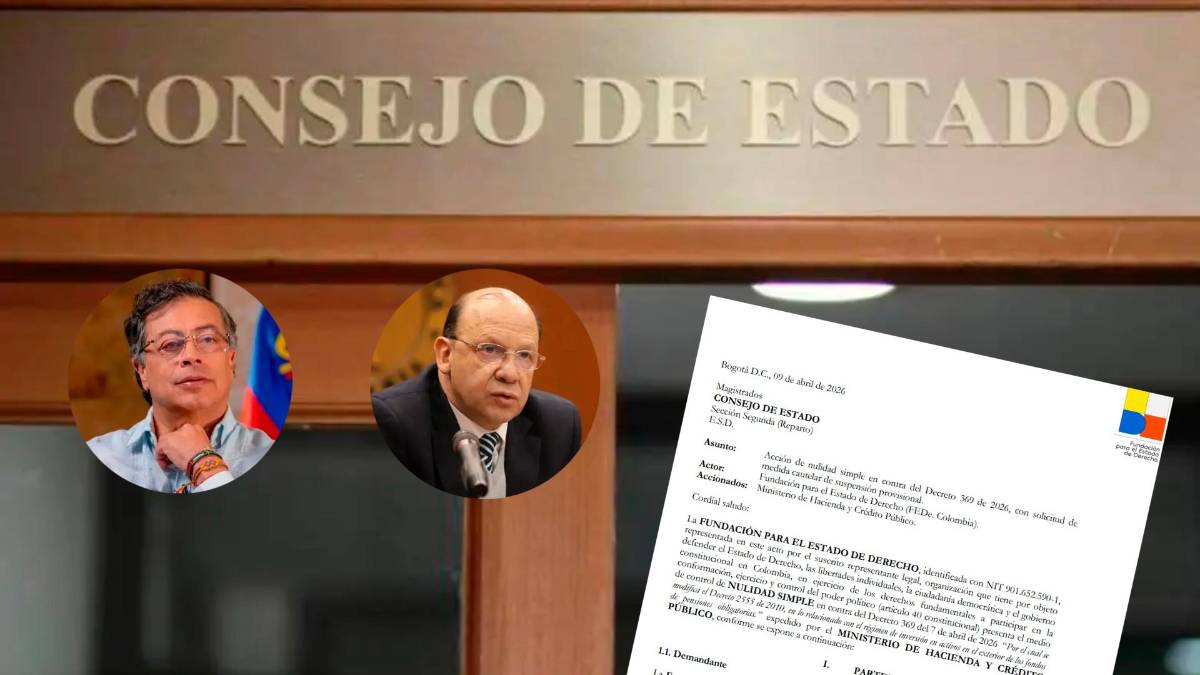 Juez analiza documentos legales sobre el decreto que obliga a repatriar $125 billones de las pensiones colombianas invertidas en el exterior