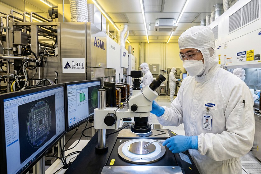 Prototipo de chip de 1 nm de Samsung en laboratorio con tecnología Fork Sheet para mayor eficiencia energética