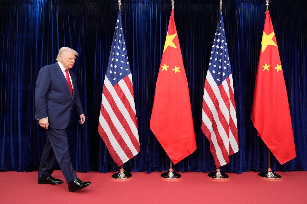 Donald Trump en un mensaje en Truth Social sobre el acuerdo de China para no enviar armas a Irán y su advertencia militar
