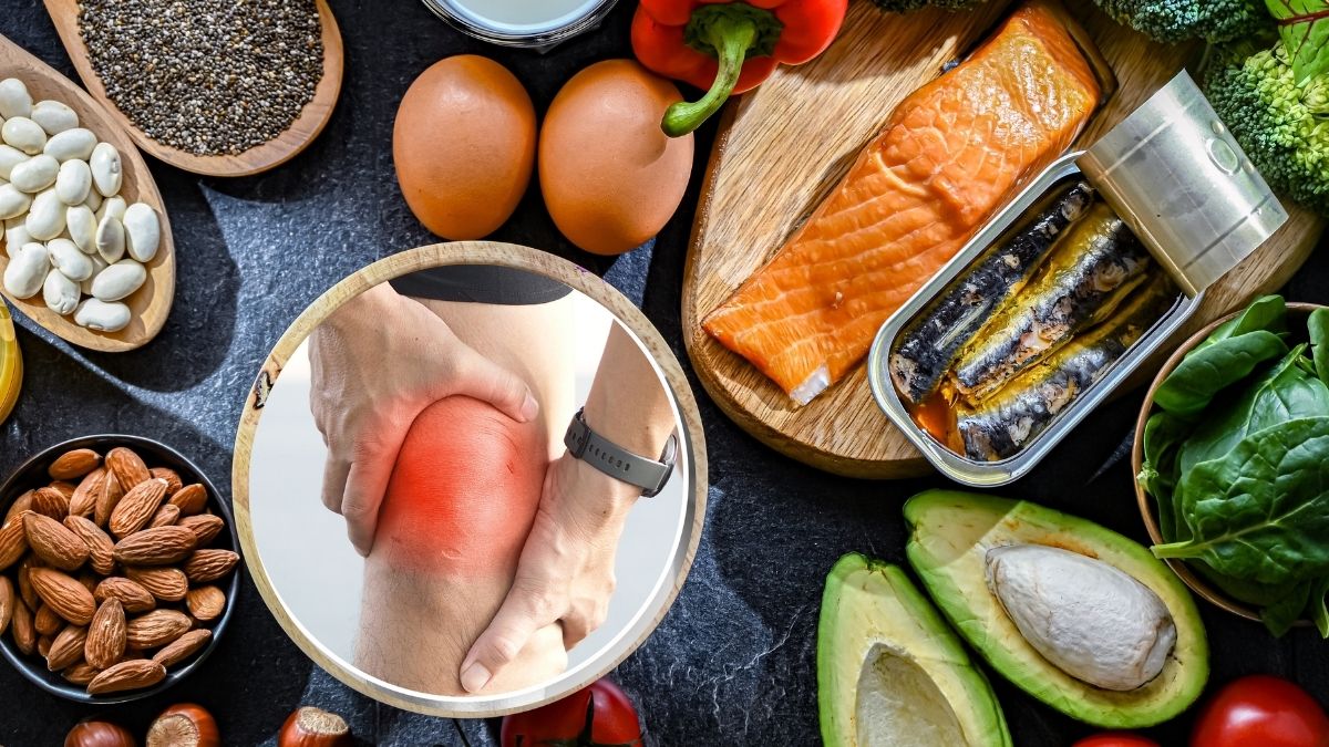 Plato con carne roja, mariscos y lácteos enteros: los 3 grupos de alimentos que expertos vinculan a inflamación articular y dolor crónico