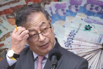 Gráfico del Dane mostrando el aporte del 46% del gasto público al crecimiento del PIB de Colombia en 2026 con sectores en contraste