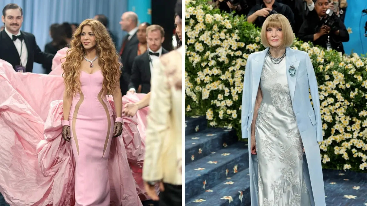 Vestidos artísticos en la MET Gala 2026 fusionando moda con pintura y arquitectura en la alfombra roja de Nueva York