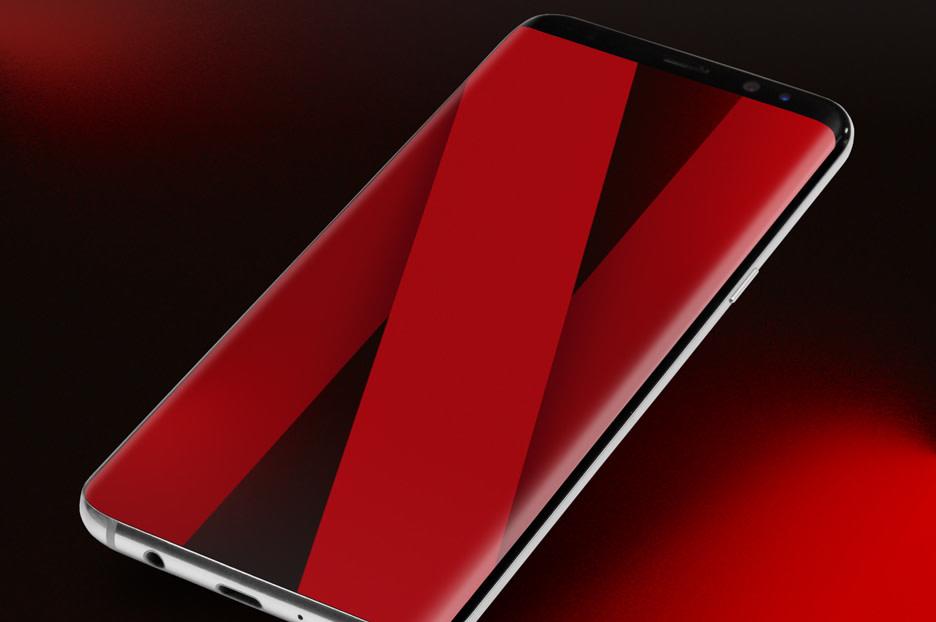 Captura del nuevo feed vertical de Netflix mostrando clips de series con botones de guardar y reproducir en pantalla completa