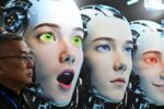 Modelo de IA simulando emociones humanas en un estudio de psicología y trastornos mentales