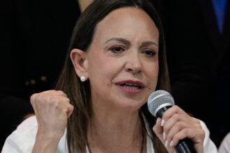 María Corina Machado en X agradeciendo a Trump por el operativo contra el Tren de Aragua