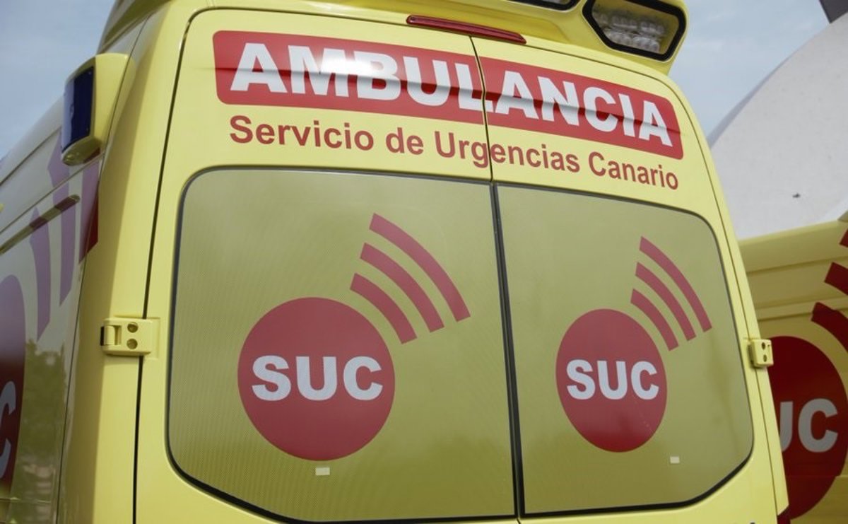 Motorista herido en accidente de tráfico en Paseo Dos de Mayo, Arucas, Gran Canaria
